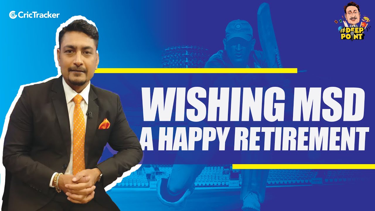 Thank you MS Dhoni | A tribute to MS Dhoni - Deep Dasgupta | CricTracker