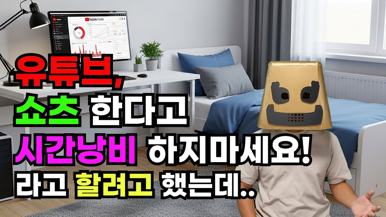 유튜브나 쇼츠로 돈 벌고 싶다고요? 1일 1영상 해봤습니다