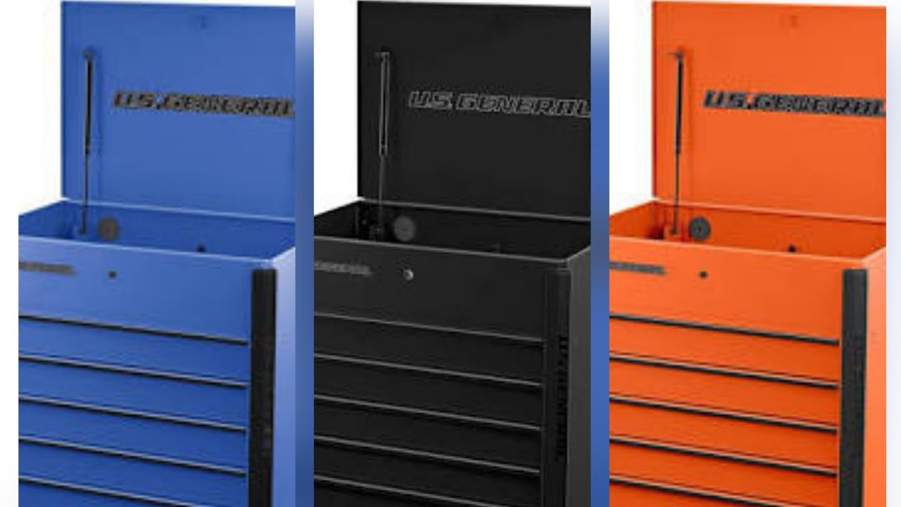 US General Full Bank Service Cart 34IN