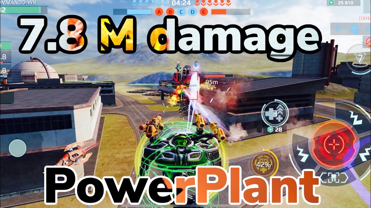 7.8M Damage 3-Revenant | War Robot Gameplay