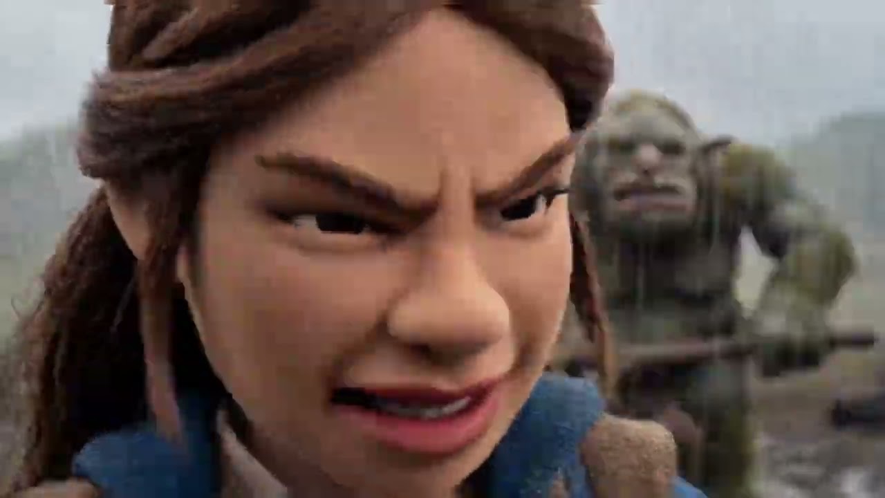 Puppet Epic Fantasy Adventure Battle Scene - Grok AI