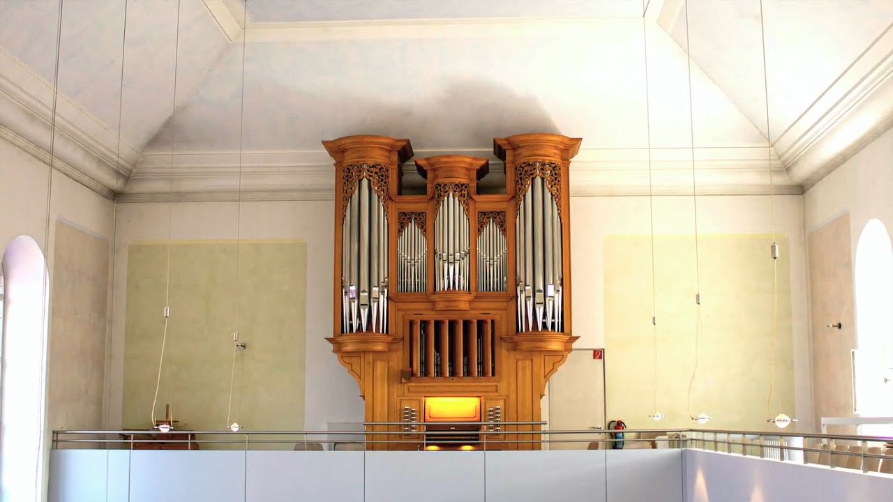 L'Organo di Niederzwehren (Kassel) per GrandOrgue dimostrazione Marco Natale