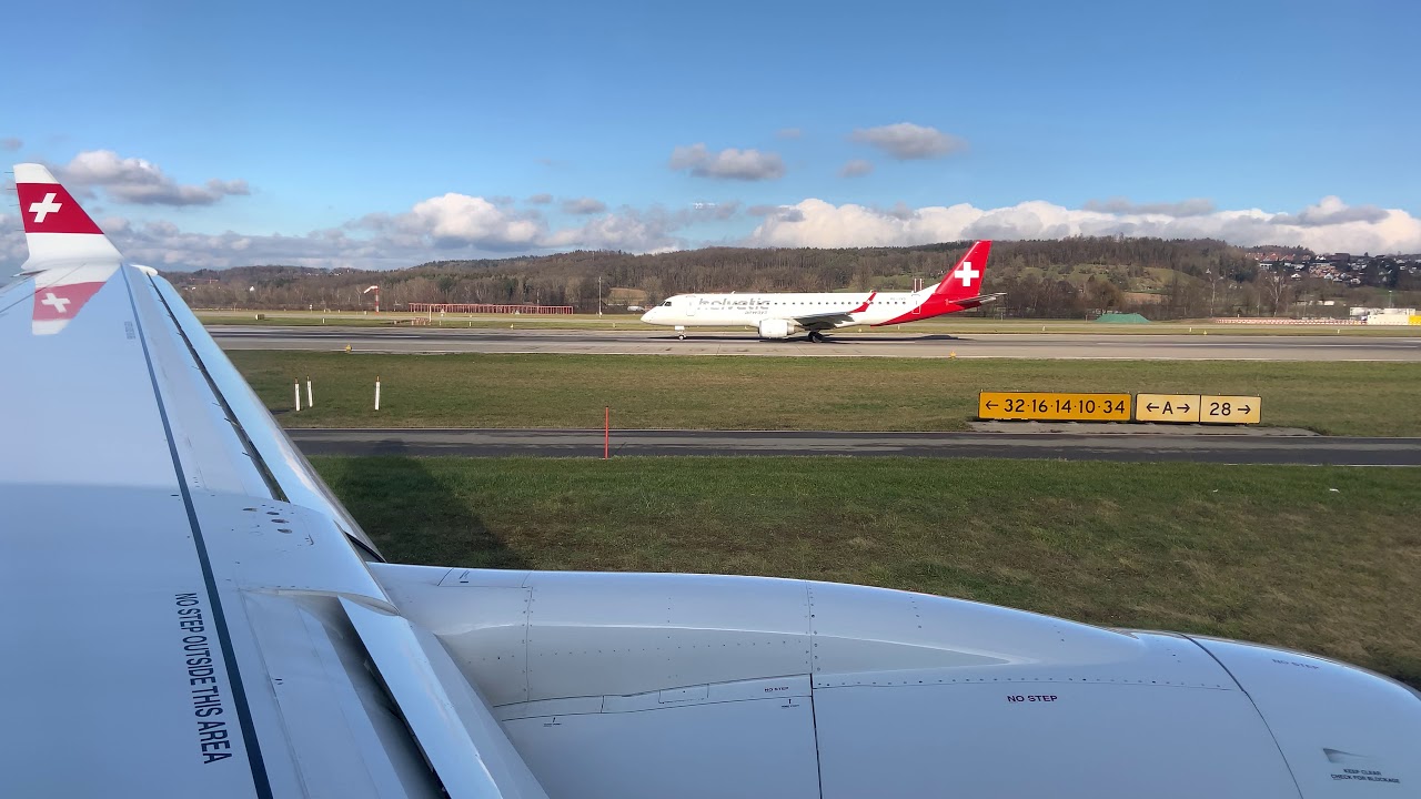 Swiss CS100/Airbus A220 Full Flight LSZH - LSGG
