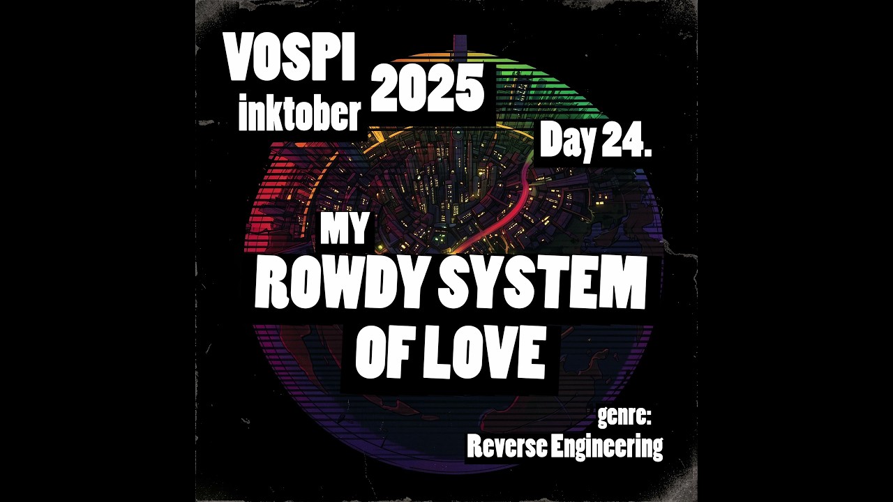 Vospi - My Rowdy System of Love (#inktober2025, day 24)