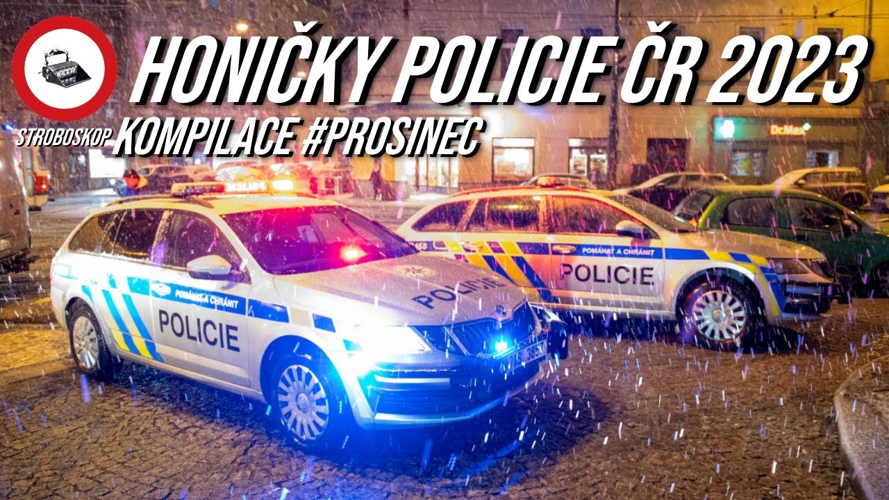 Honičky Policie ČR 2023 | Kompilace – prosinec