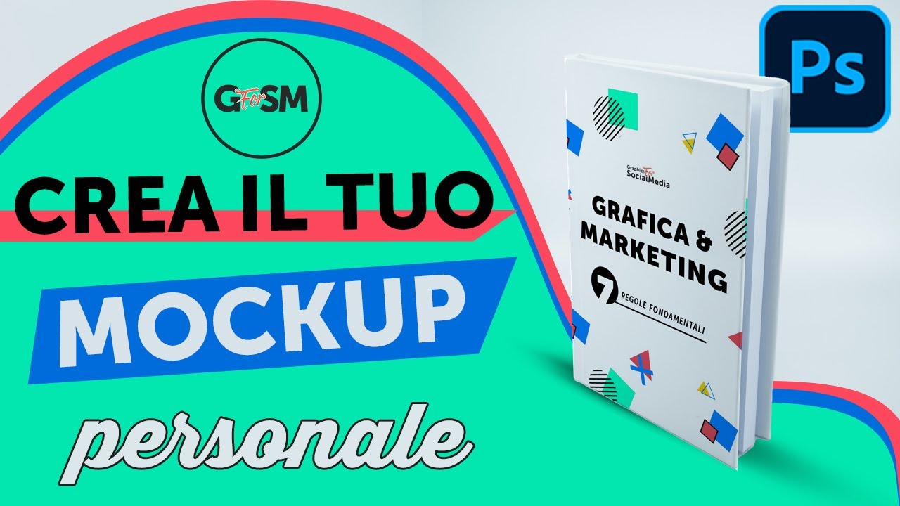 Come creare mockup di un libro con Photoshop