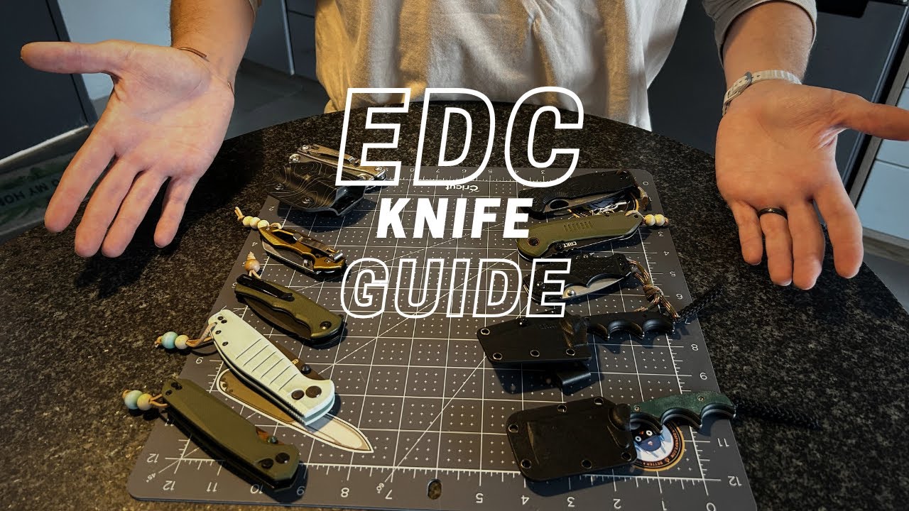 HOW TO PICK YOUR FIRST EDC KNIFE !!!
