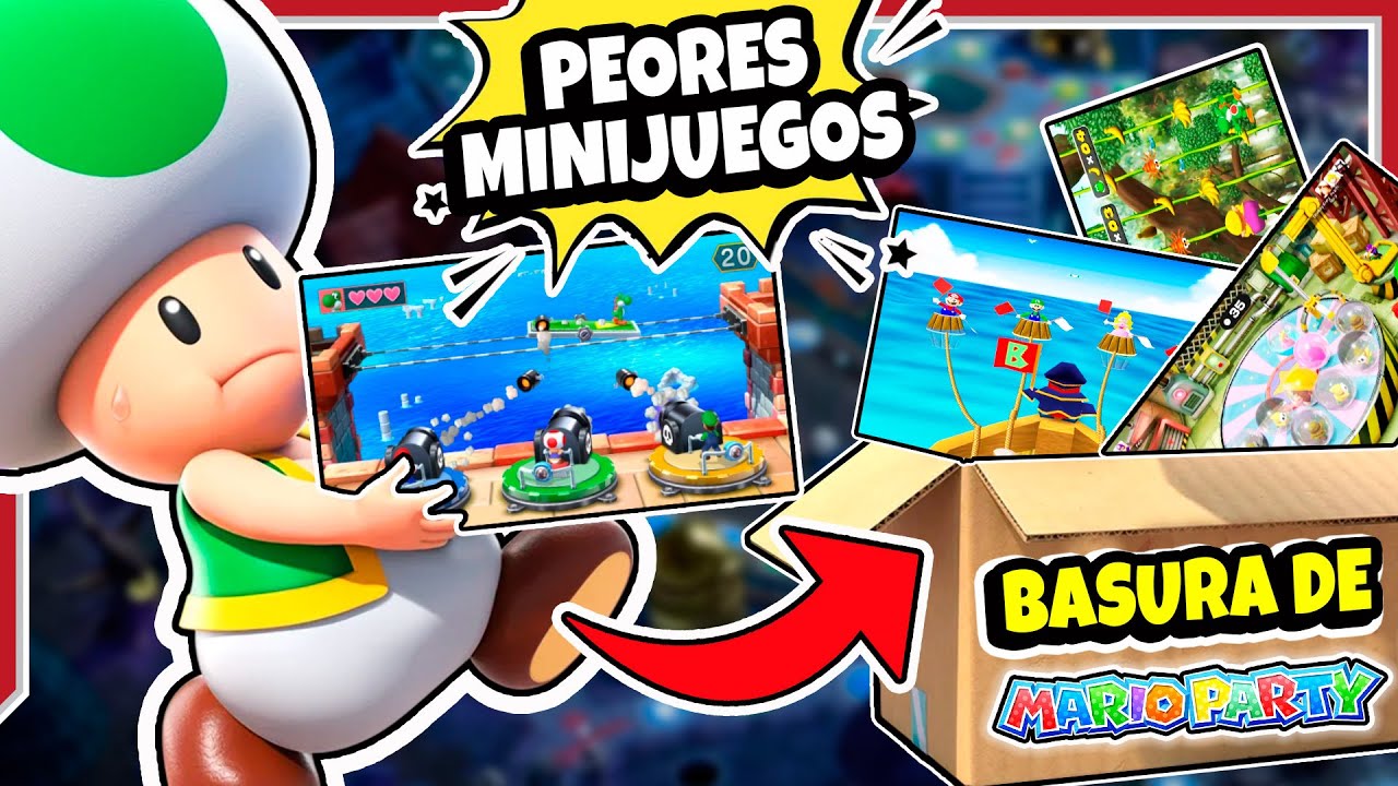 El PEOR Minijuego DE CADA Mario Party