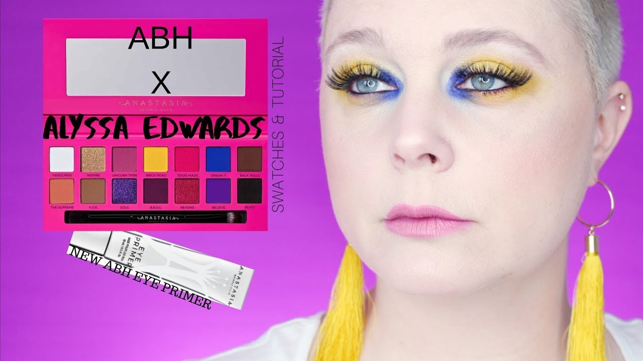 Anastasia Beverly Hills x ALYSSA EDWARDS Palette | Swatches & Tutorial!
