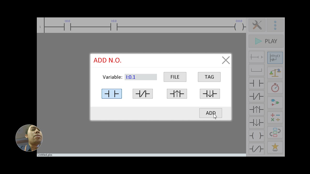 CARA MENGGUNAKAN PLC LADDER SIMULATOR 2