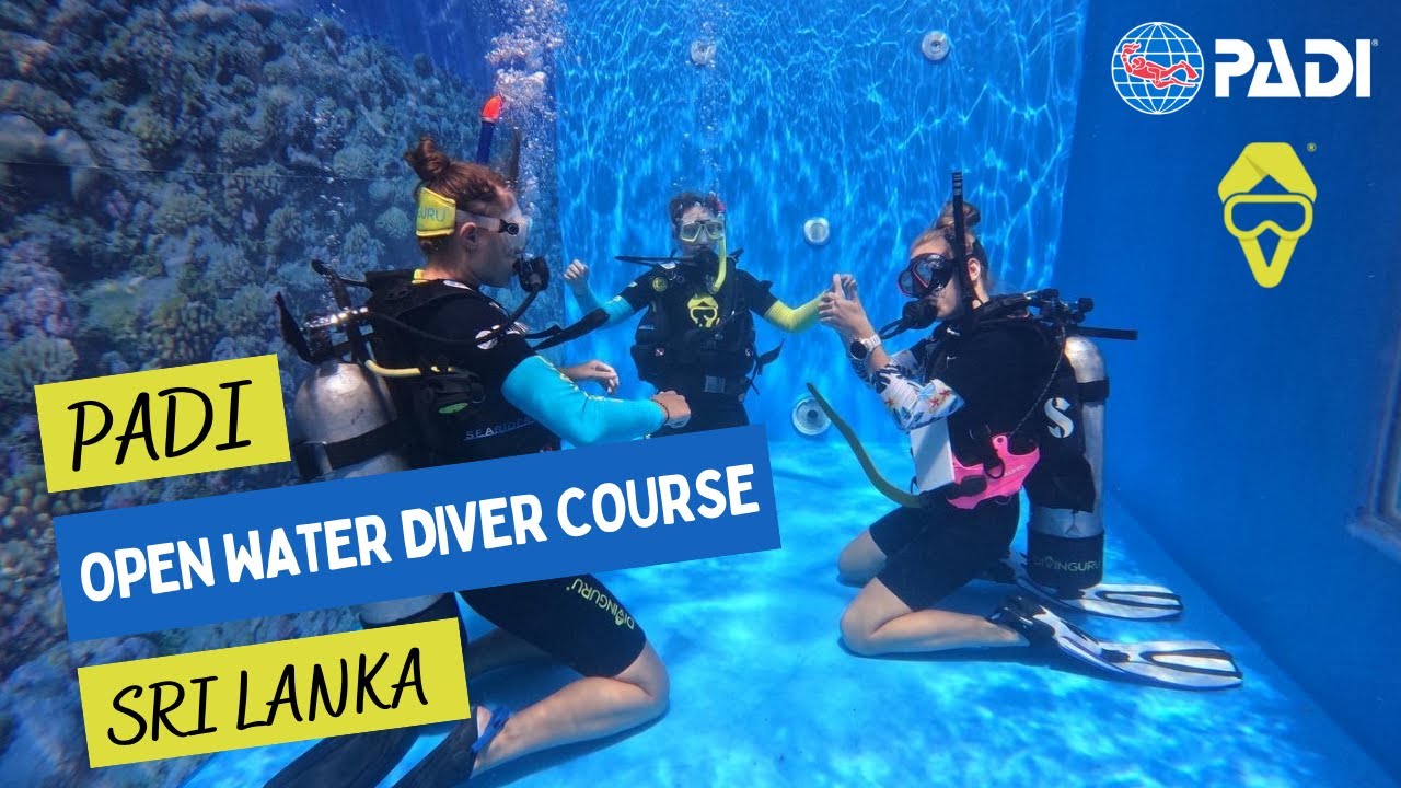 PADI Open Water Diver Course with Divinguru | Sri Lanka