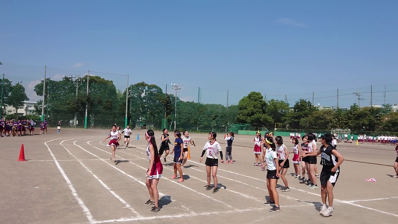 静岡商業体育祭部活対抗リレー