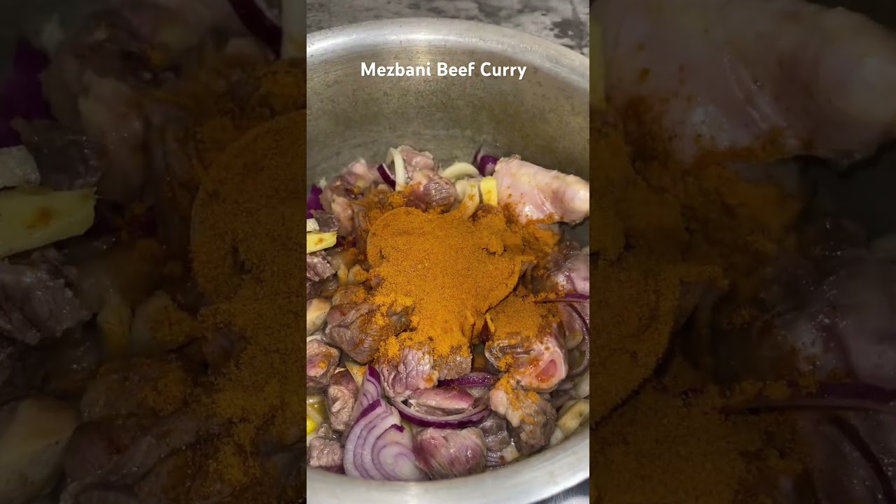 Mezbani beef curry - Recipe on TT @ Hal3ema