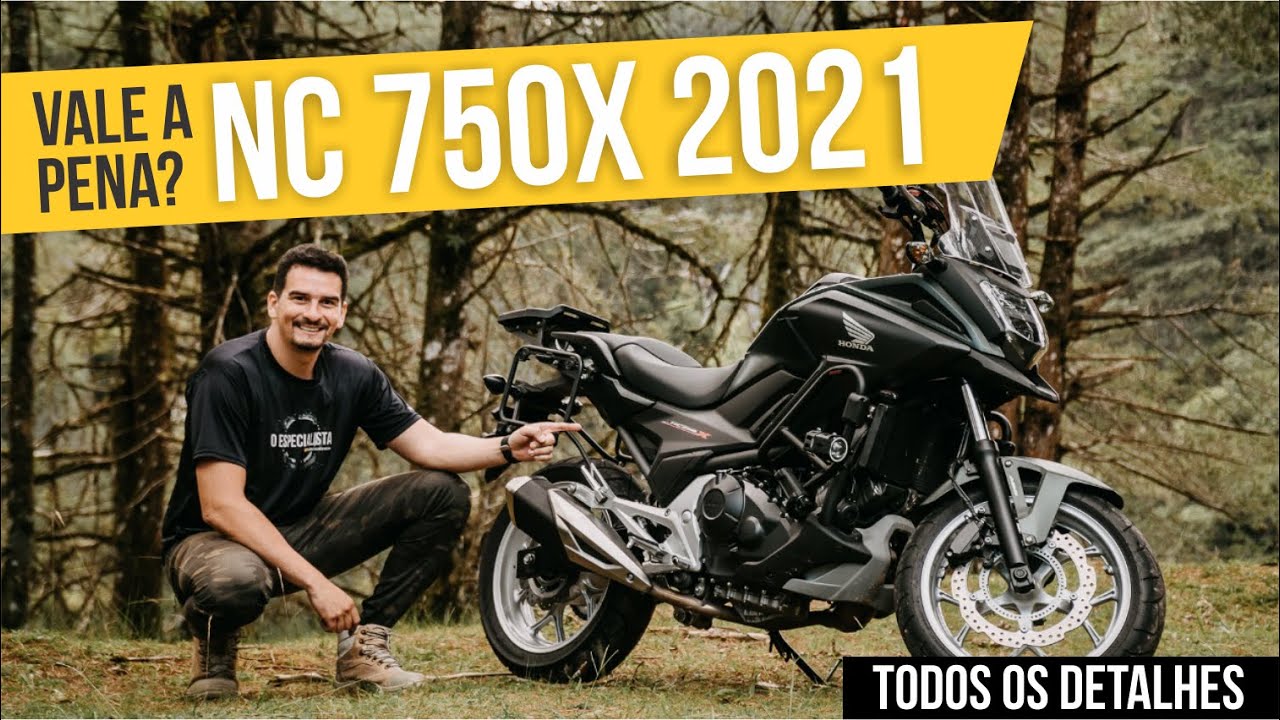Testei: Honda NC 750X 2021 será que vale a pena? - Review