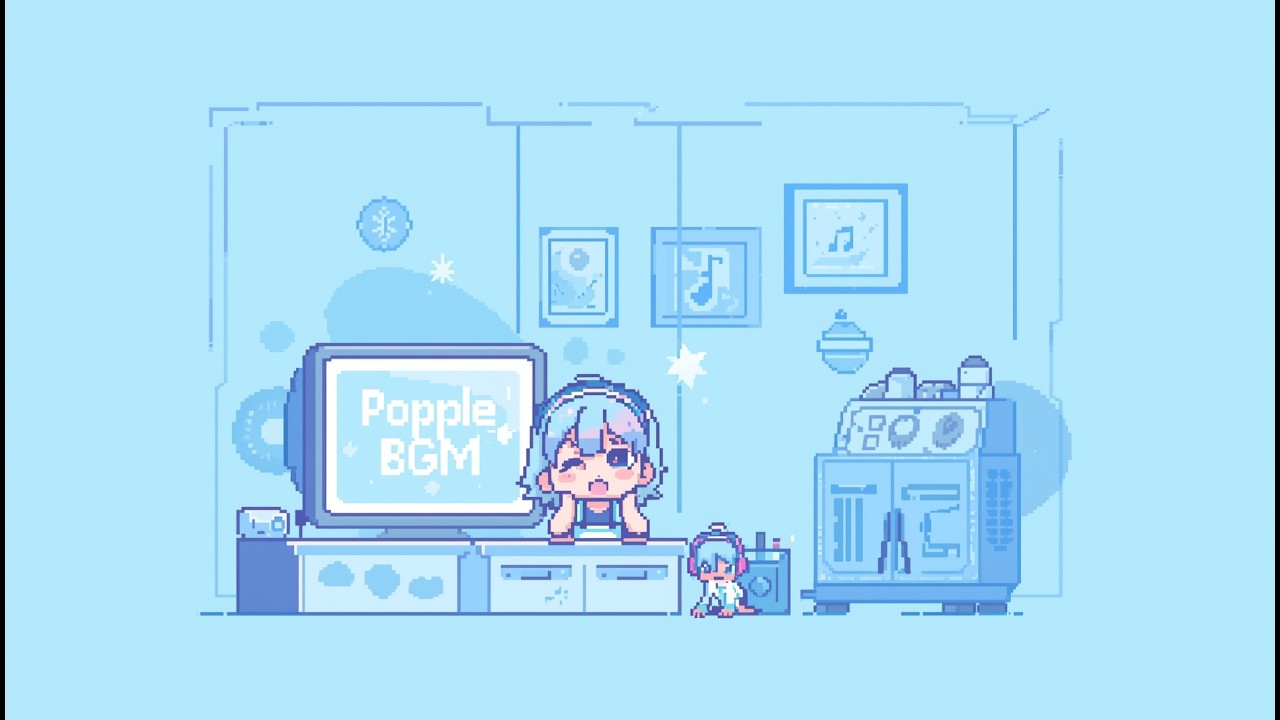 【LIVE】配信が捗る「ループBGM」祝日深夜・真夜中の配信BGM 静かなピコピコ電子音｜配信・作業・雑談用