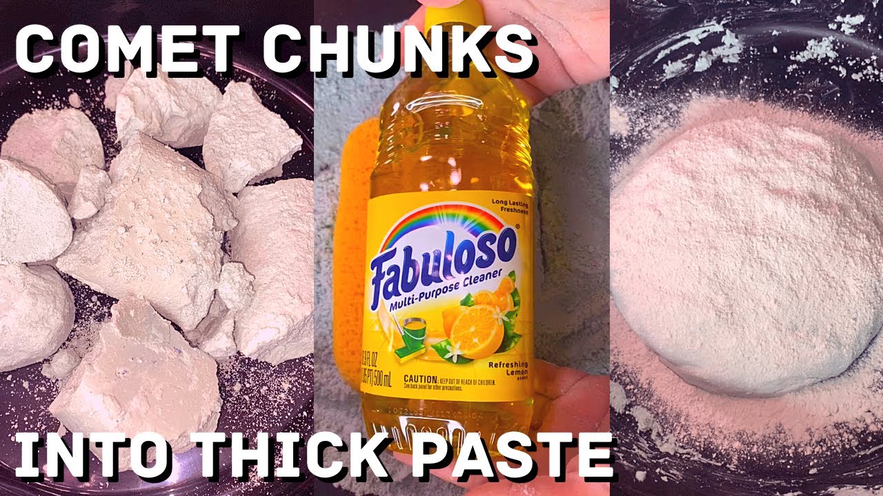 🍋Comet Chunks Into Thick Lemon Paste🍋