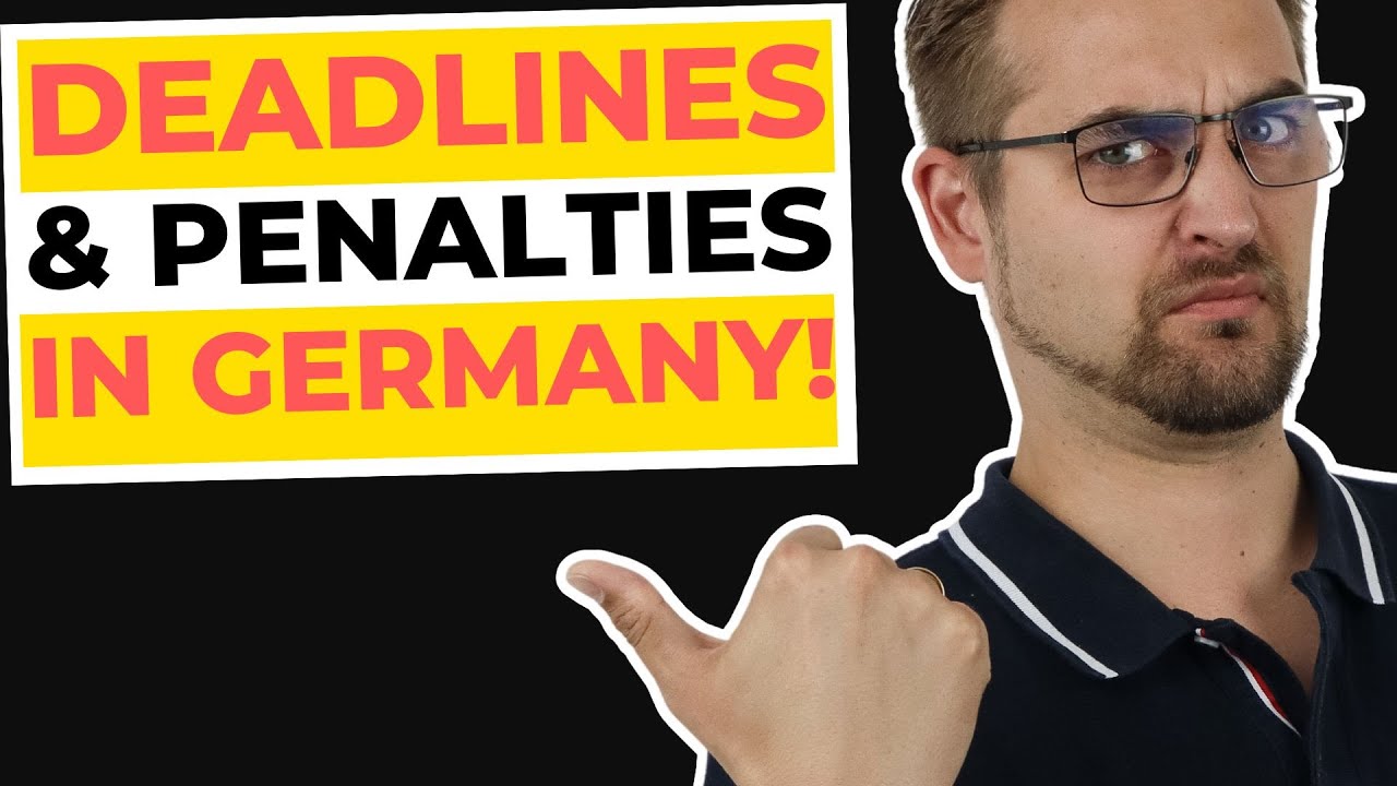 German Tax Deadlines and Late Filing Penalties | TAXES IN GERMANY