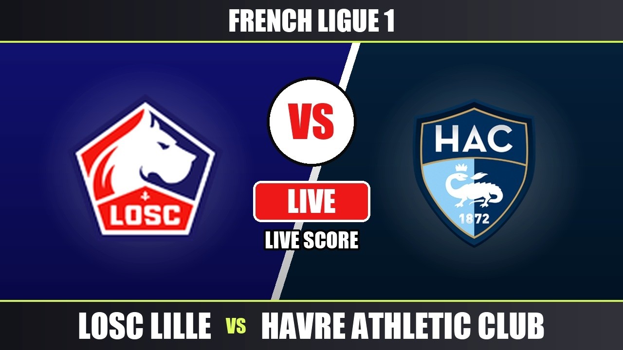 LOSC Lille vs Havre Athletic Club Live Score - French Ligue 1