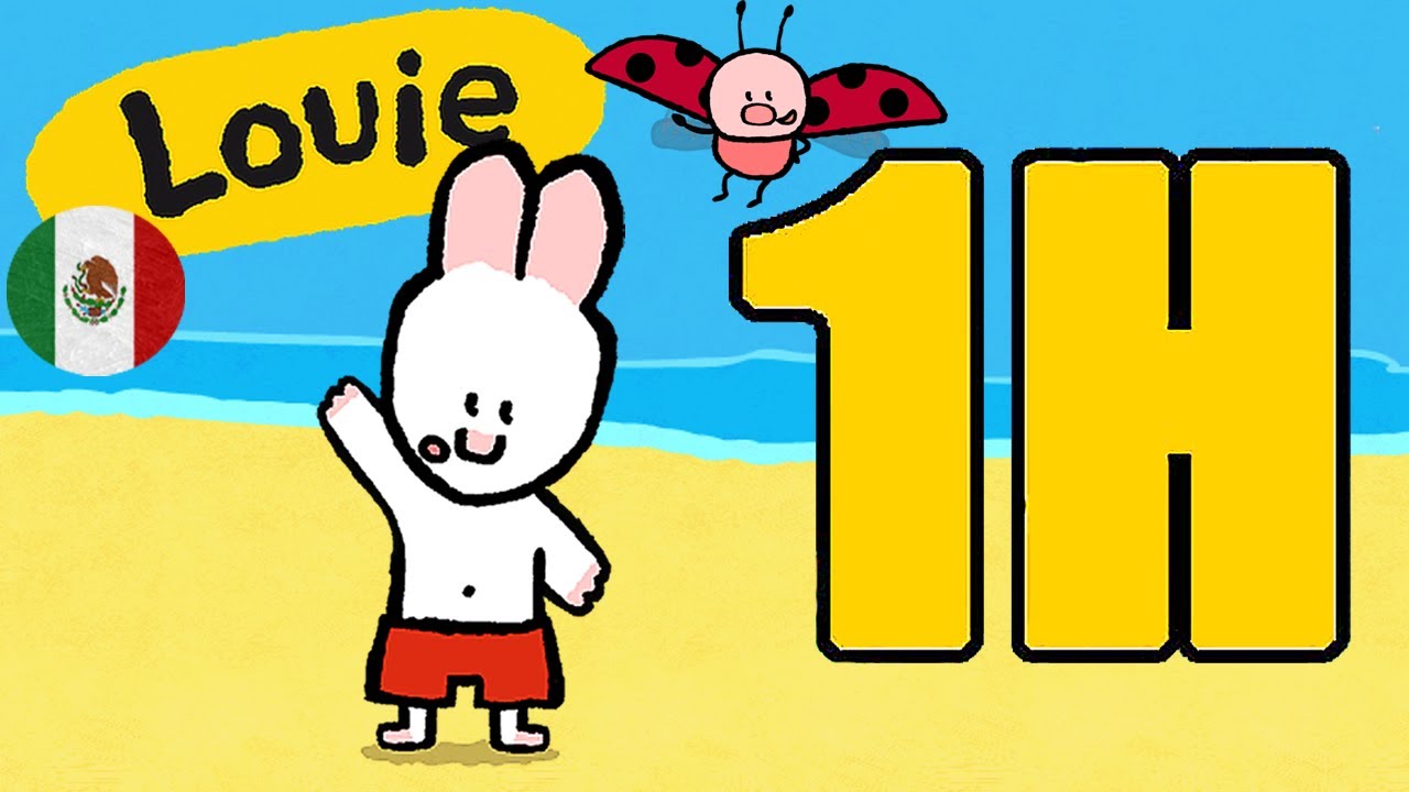 Louie, desenhe me 🎨 ✐ NUOVO ! Compilação de uma hora ✐ | Desenhos animados para crianças