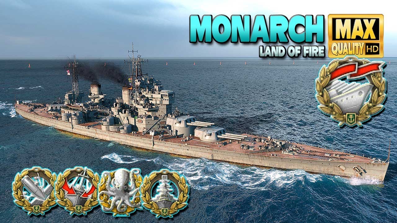 линкор Monarch: выдающийся бой 