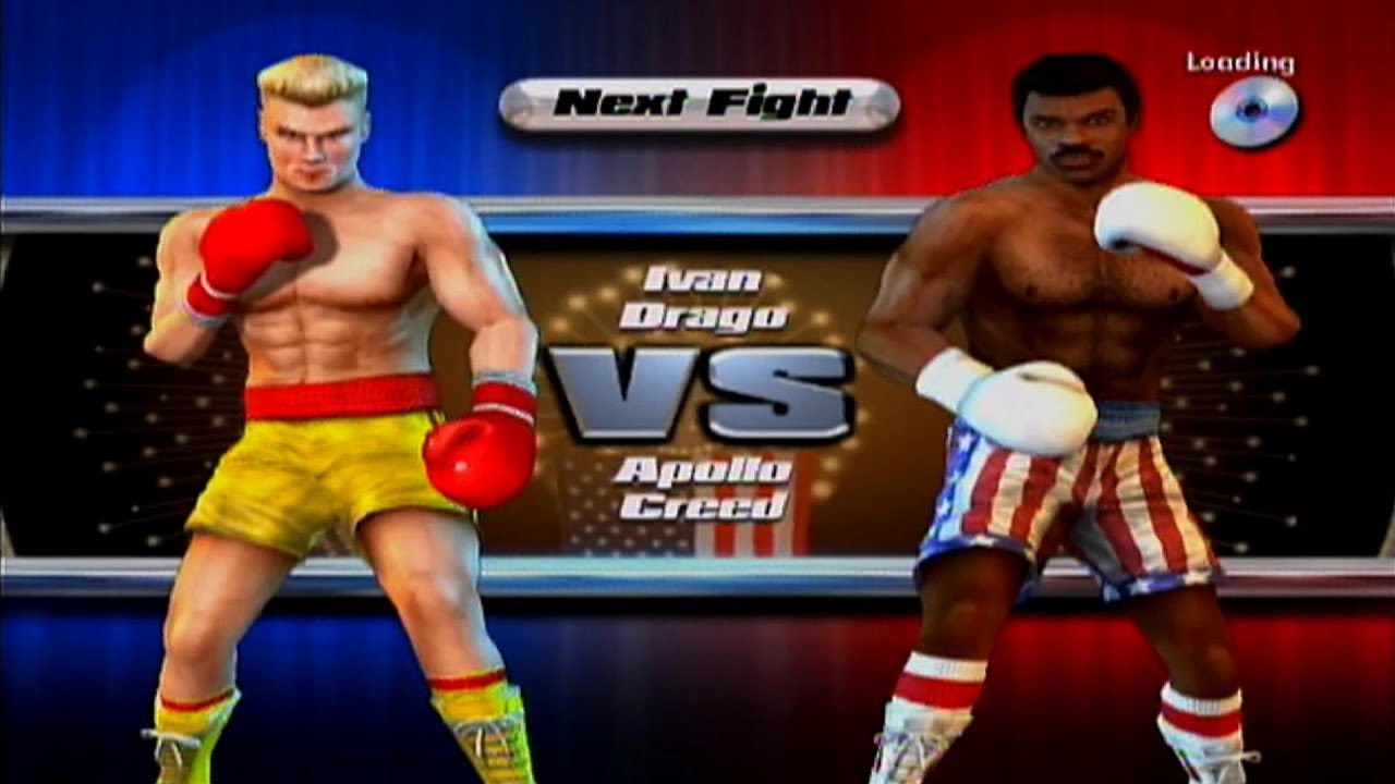 Иван Драго против Аполло Крида Бой 27 - Rocky Legends HD