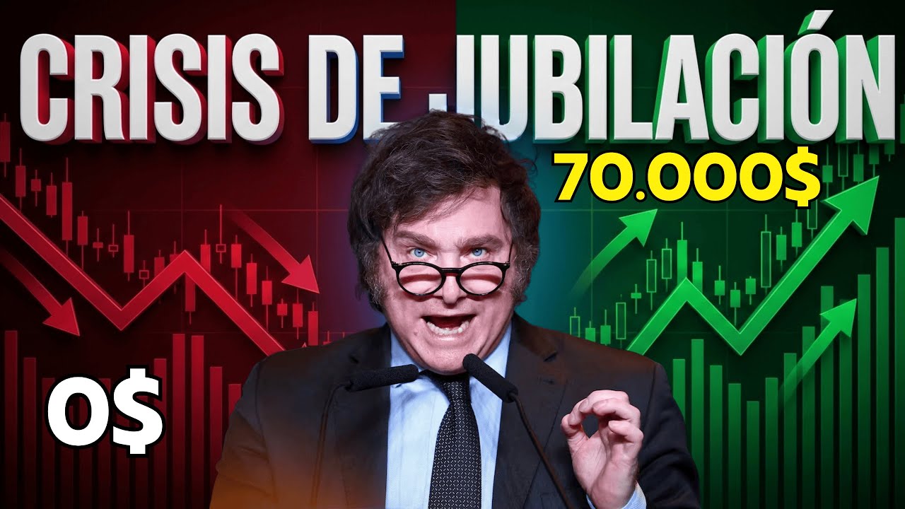 MILEI REVELA: 70% de los Jubilados en la POBREZA - La Solución que Cambiará Argentina PARA SIEMPRE