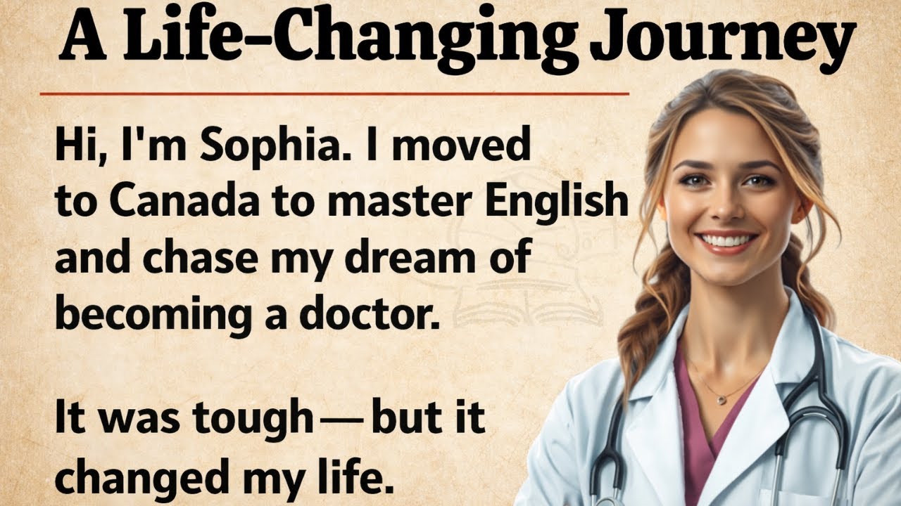 Learn English Through Story: I Became a Doctor | Listening Practice Level 3