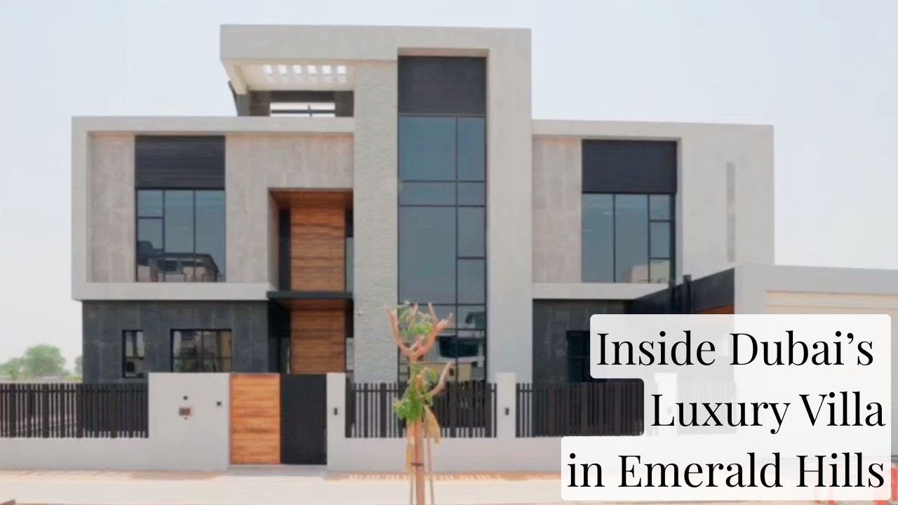 Inside Dubai’s Luxury Villa in Emerald Hills - so beautiful