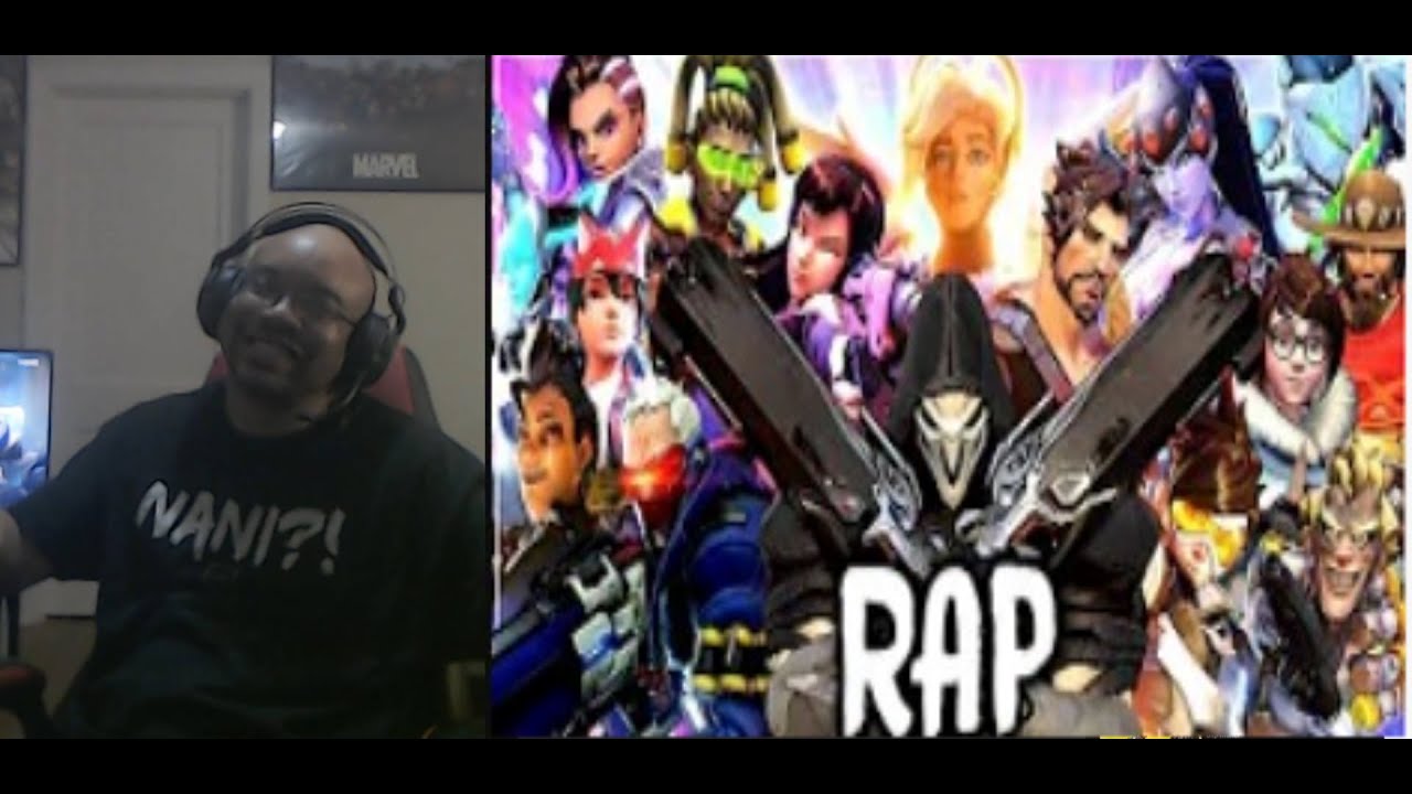My 200TH Reaction: OVERWATCH 2 RAP CYPHER  Jacob Cass & Marmal8 ft  @NerdOut, @KnightOfBreath & More