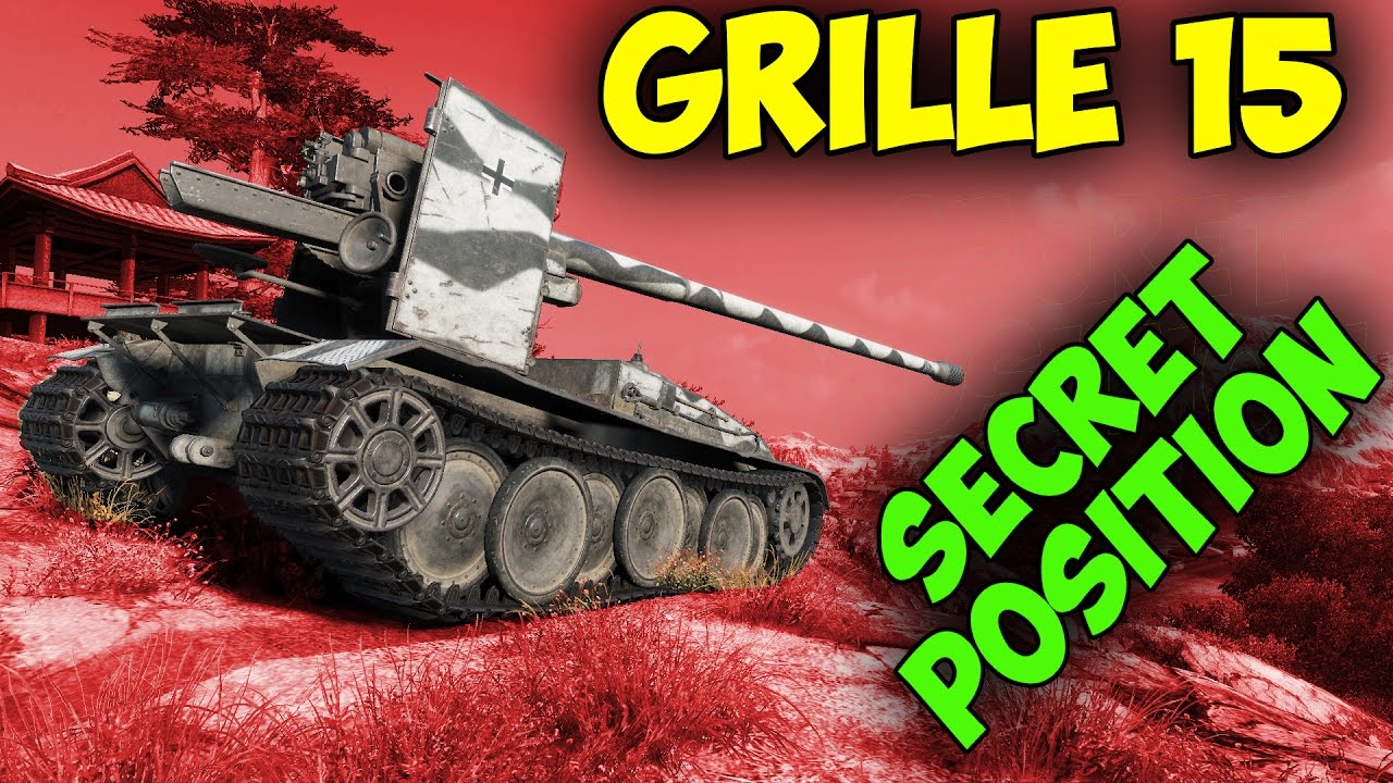 Grille 15 || climb to secret position - 10k DMG - 5 Kills || World of Tanks