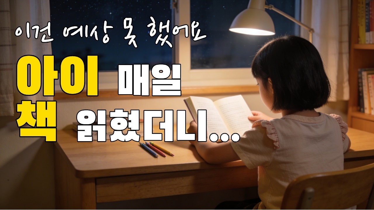 책 좋아하는 아이가 공부도 잘 한다고?