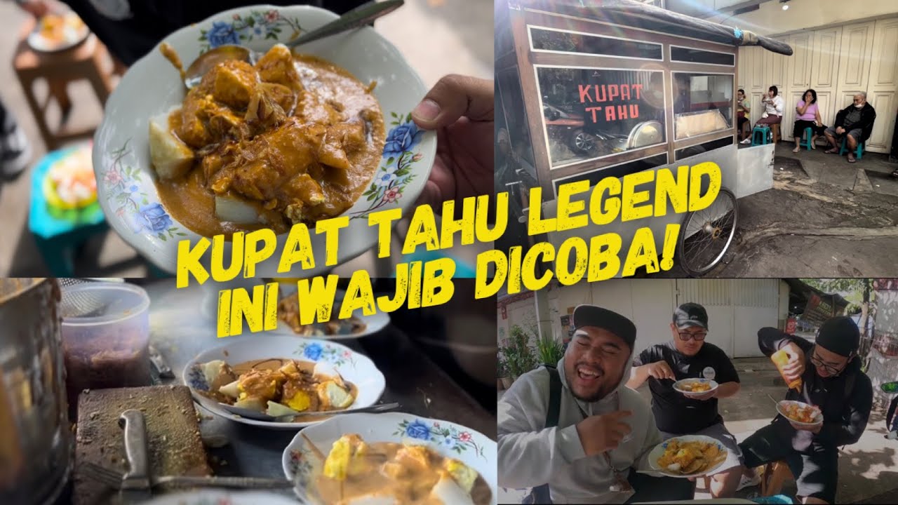 SALAH SATU KUPAT TAHU LEGEND TERENAK DI BANDUNG SEJAK 1970an! KUPAT TAHU SURYANI JL. Jend Sudirman