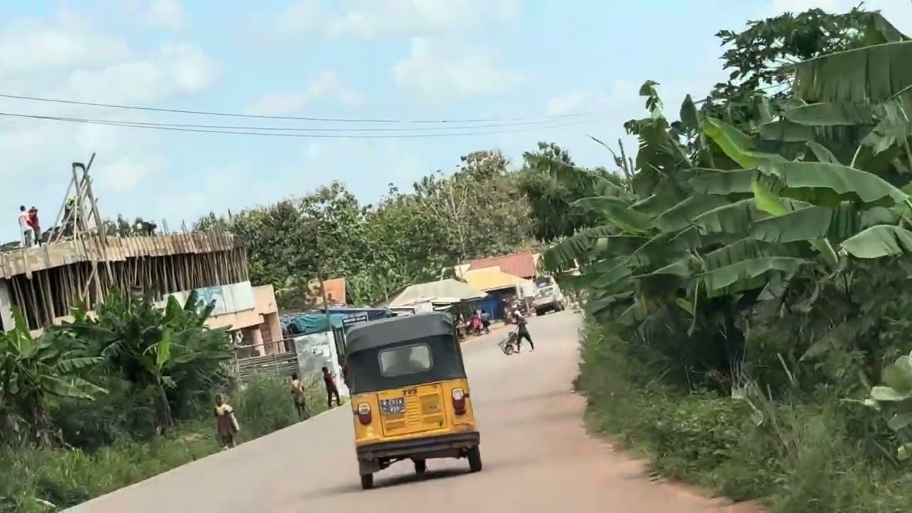 Driving from NPP Agenda 111 to Trede Junction Kumasi.