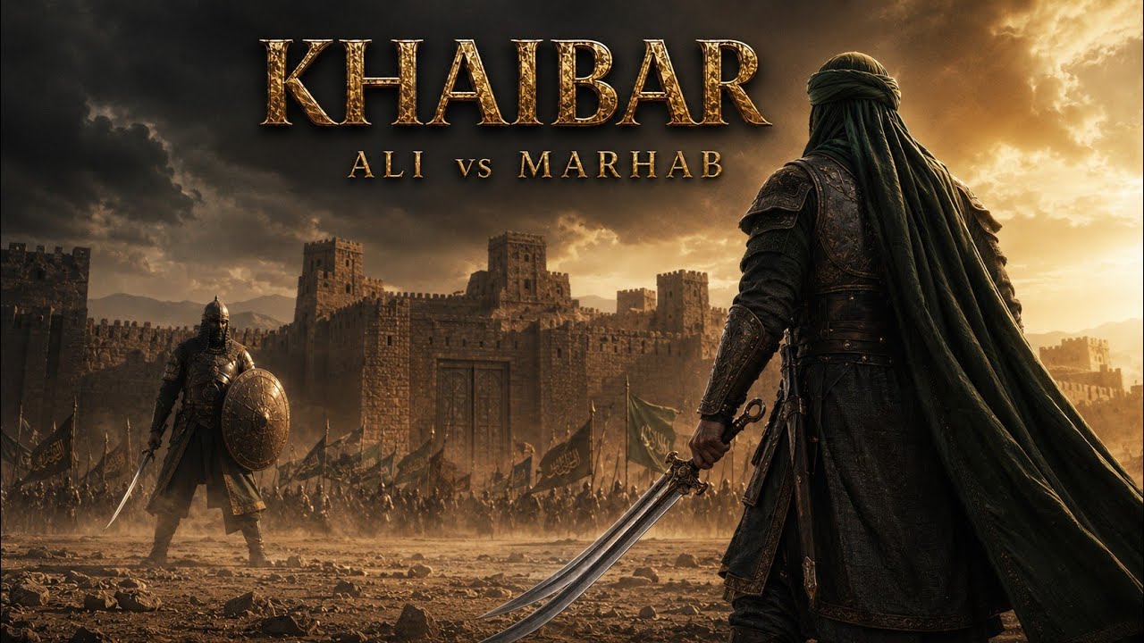 Hazarat Ali Or Jung-E-Khaibar Ka Waqia | Hazrat Ali Or Marhab Pahalwan ki Jung जंग ए खैबर का वाकिया
