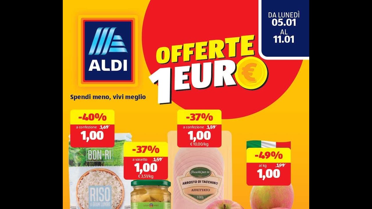 Volantino Aldi dal 5 gennaio 2026 in #anteprima su #anteprimavolantino #aldi
