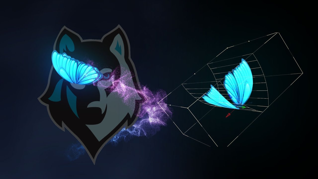 Butterfly Magic Particles - After Effects Tutorial
