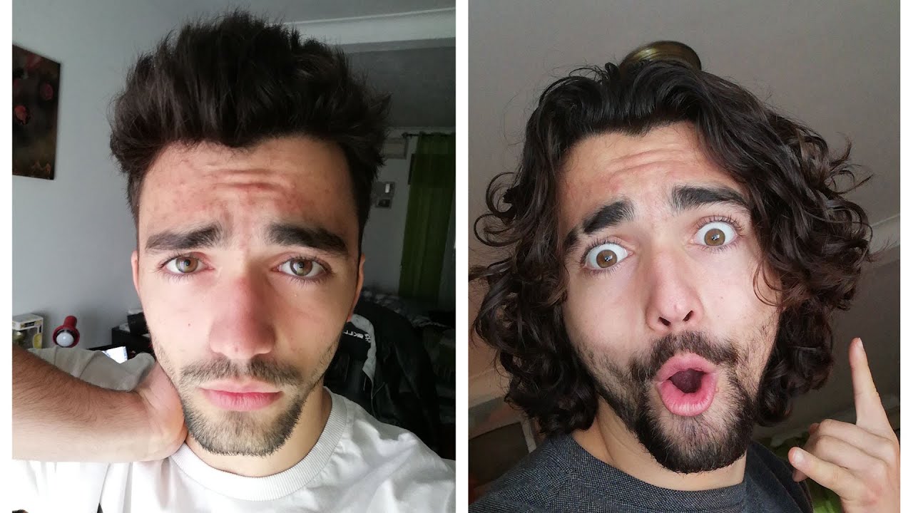 EVOLUÇÃO 1 ANO SEM CORTAR CABELO