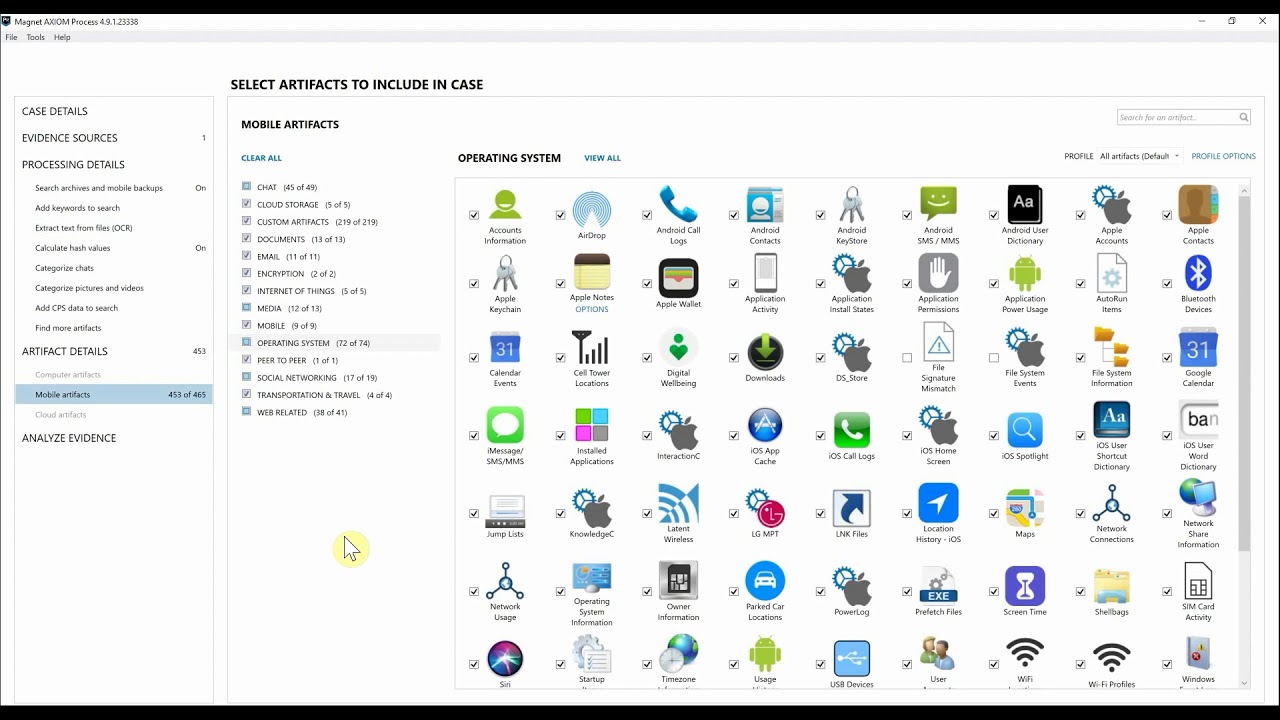 Magnet AXIOM Support of Android Images Acquired by GrayKey