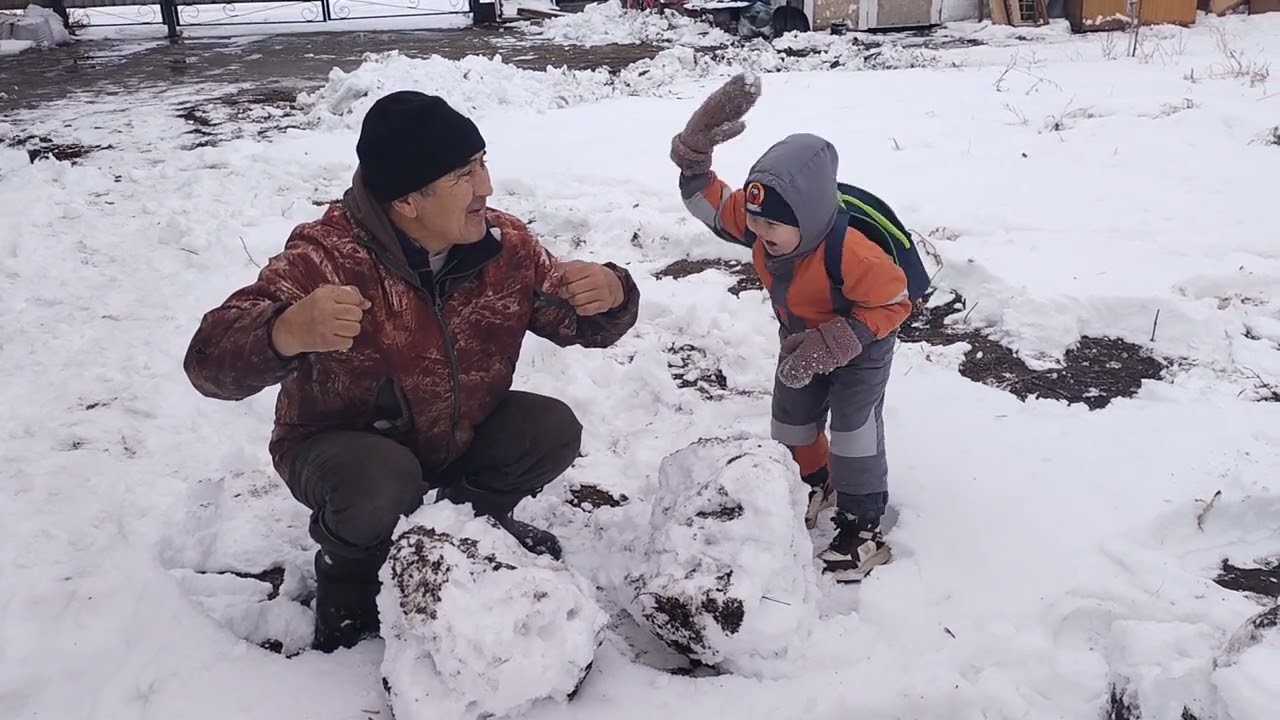 первый снег 2024