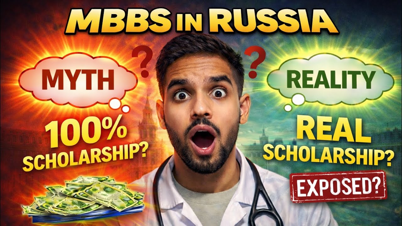 100% Scholarship in Russia? Truth No Agent Will Tell You” #mbbsabroad #admissionsinrussia #nmc 