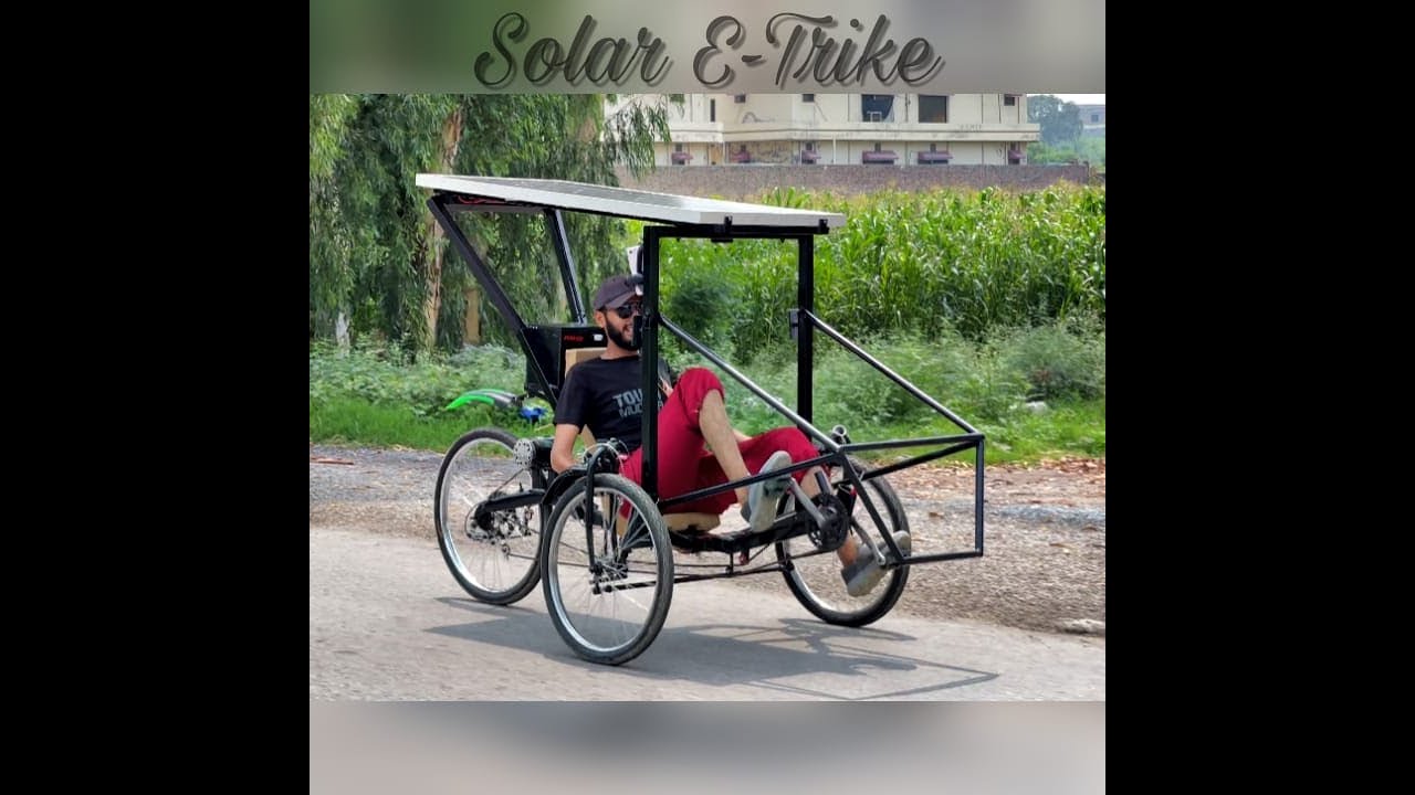 Solar Recumbent trike