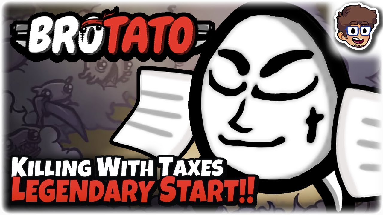 Killing With Taxes, Legendary Start! | Brotato: Modded