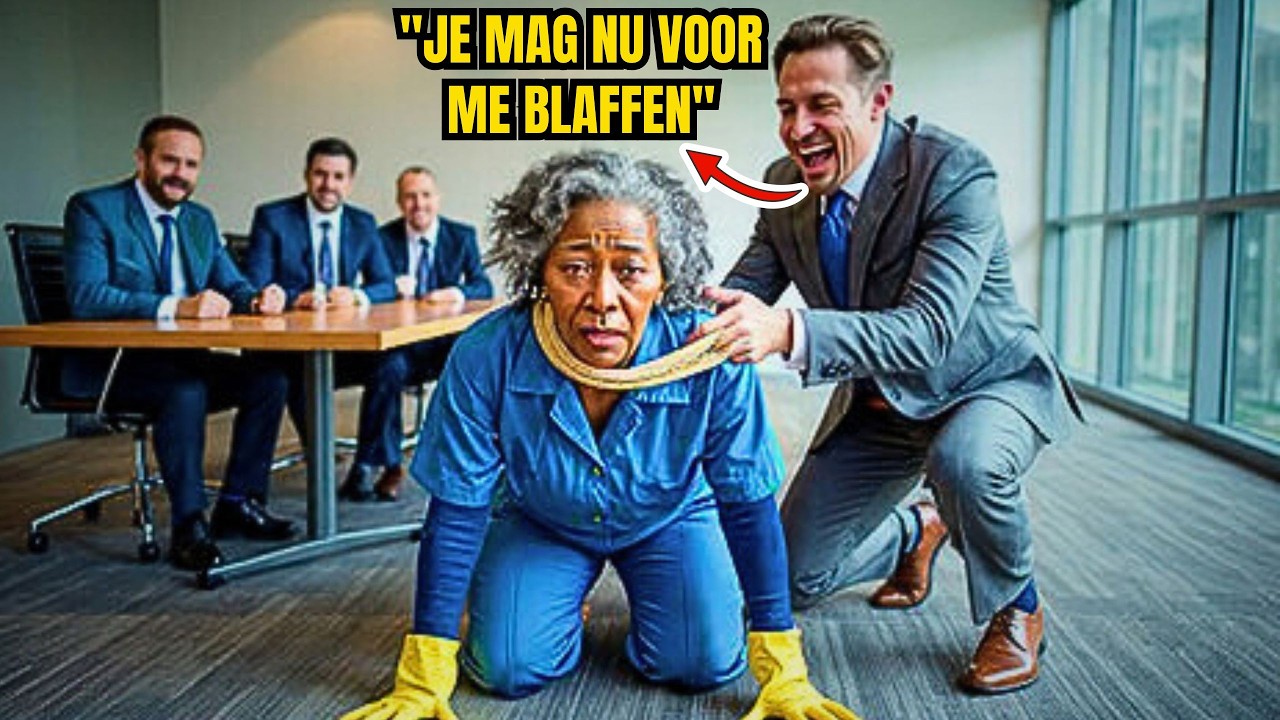 CEO Forces Black Janitor To Crawl Like A Dog—Next Day, She Destroys Their $2 Billion Empire