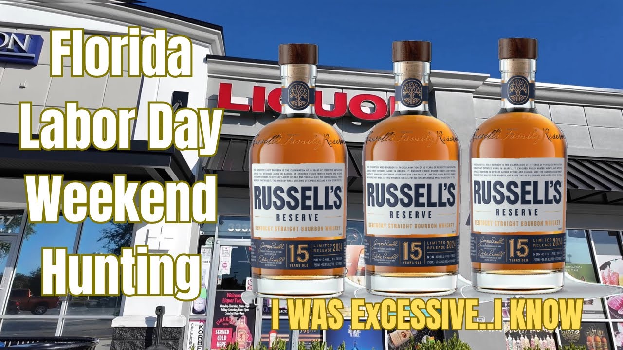 Found 3 Bottles of Russell’s Reserve 15 On Shelves! - Bourbon Hunting @ Liquor 2 - Kissimmee, FL