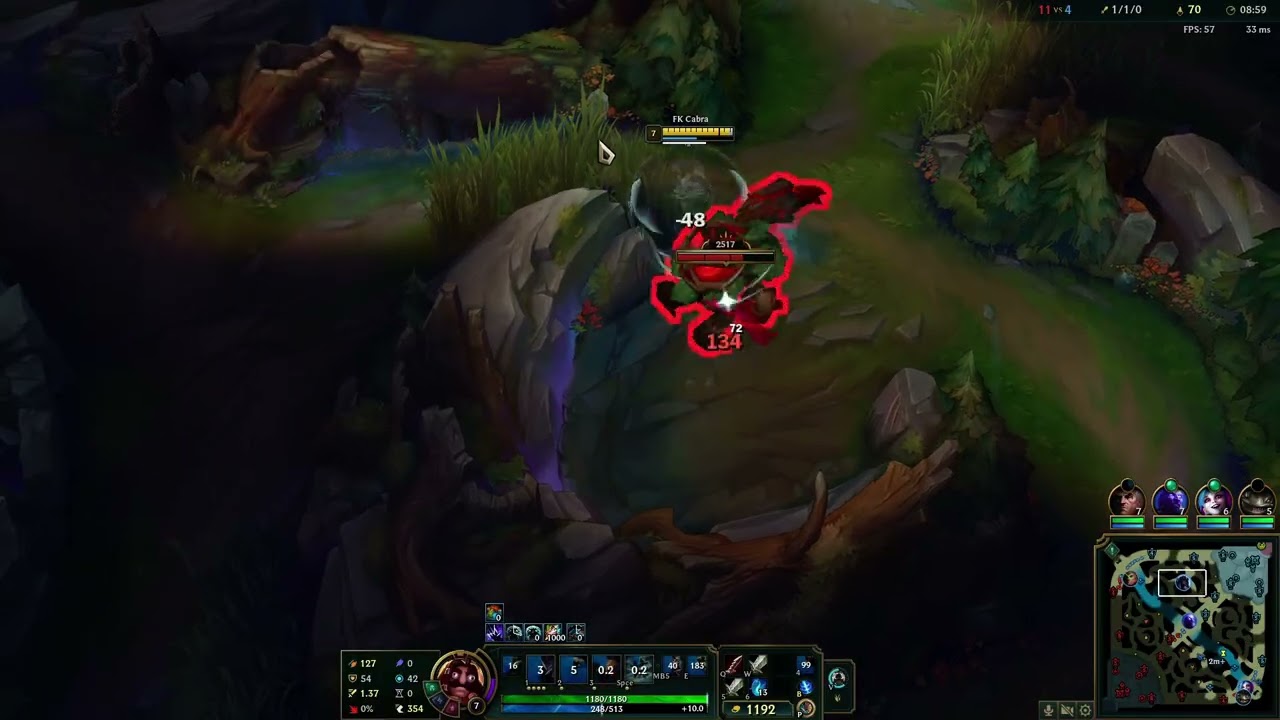 S16 | SoloQ | Udyr Jungla | Derrota | 10/9/2 | Platino IV | 20260123