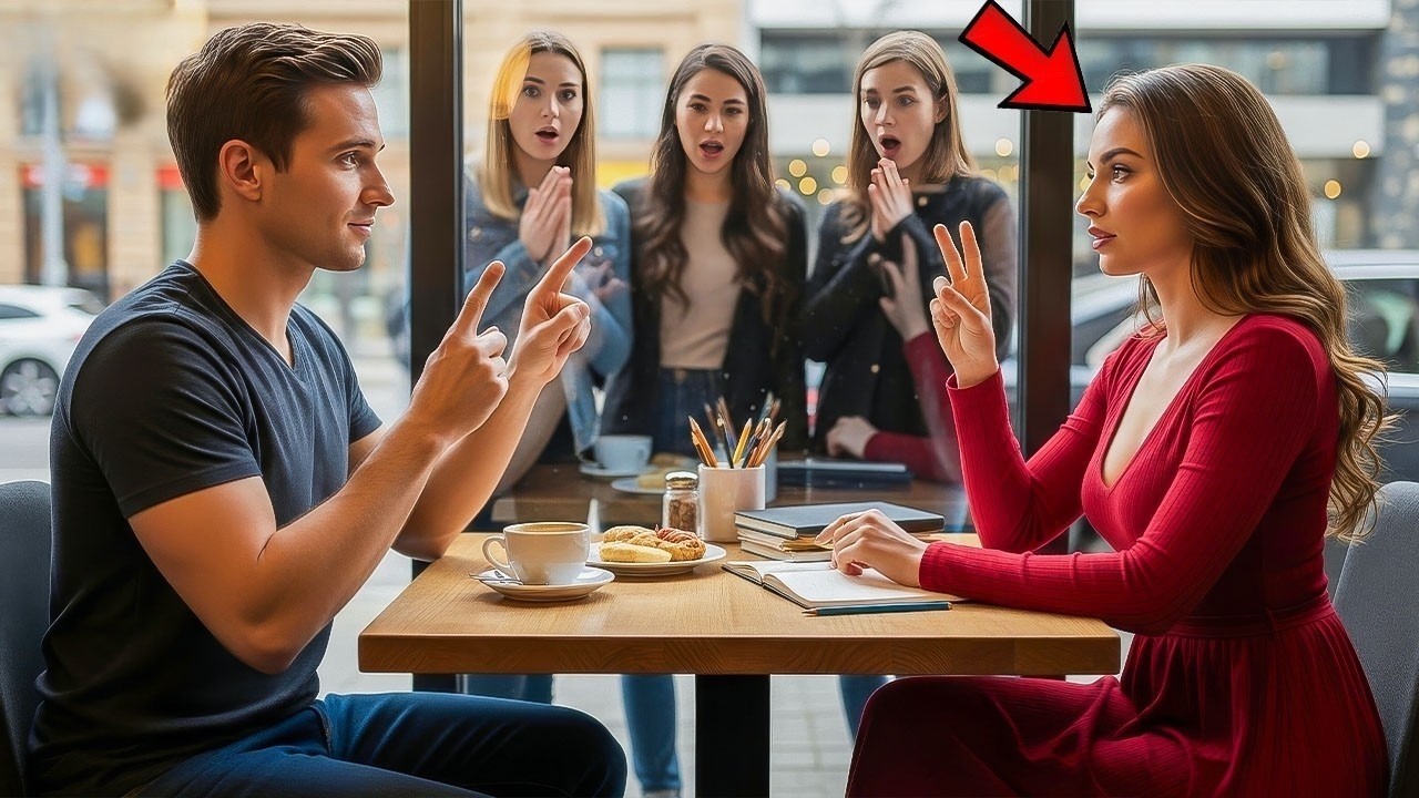 Kollegen verkuppelten mich aus Spass mit einer tauben Frau – Doch als ich in Gebärdensprache sprach