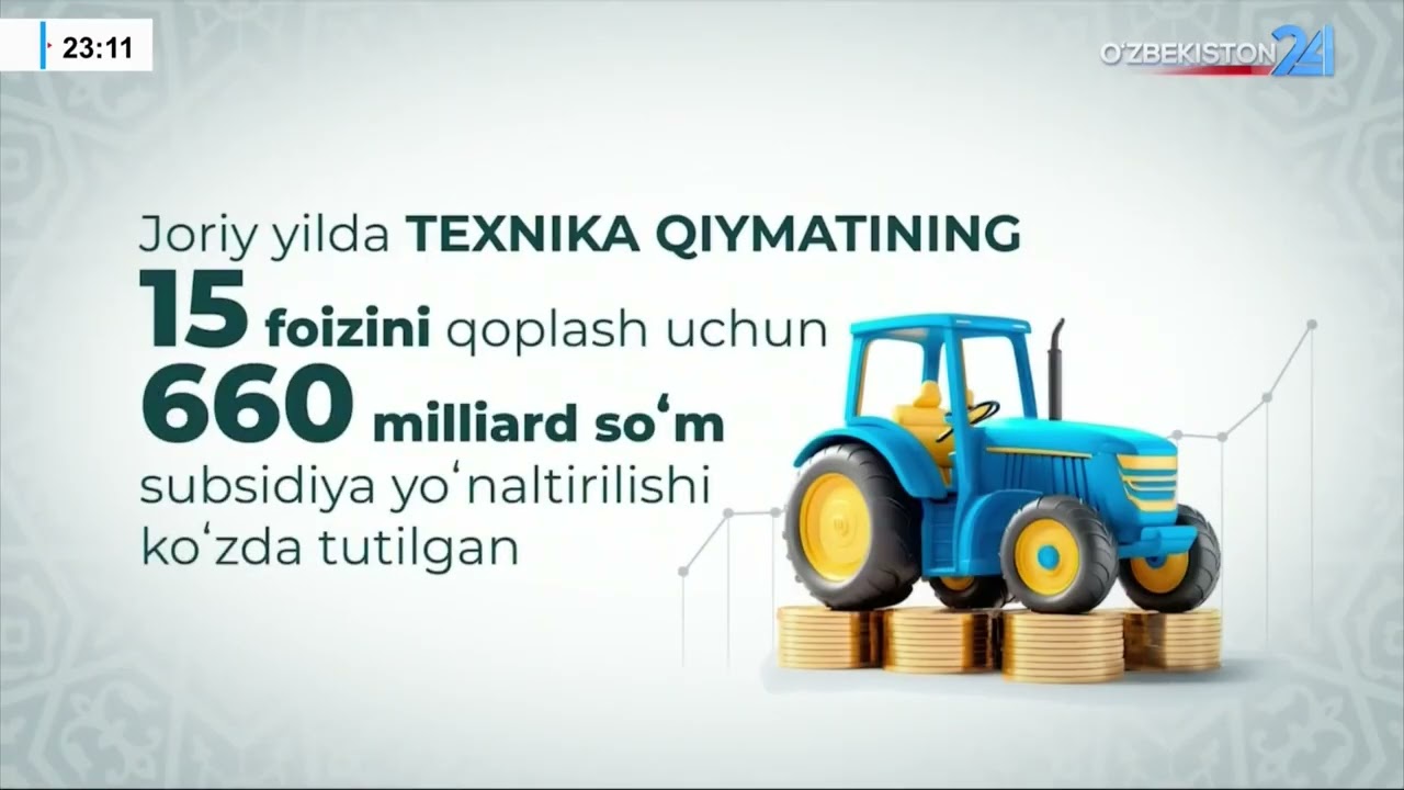 Prezident agrar sohani texnika va raqamli texnologiyalar bilan ta'minlash taqdimotini ko'rdi