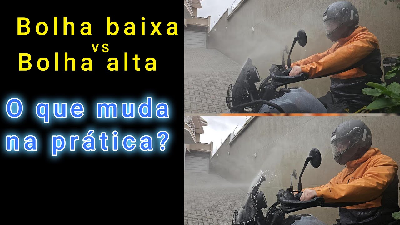 Bolha alta vs Bolha baixa - completo e teste prático #dicas #himalayan450 #bigtrail