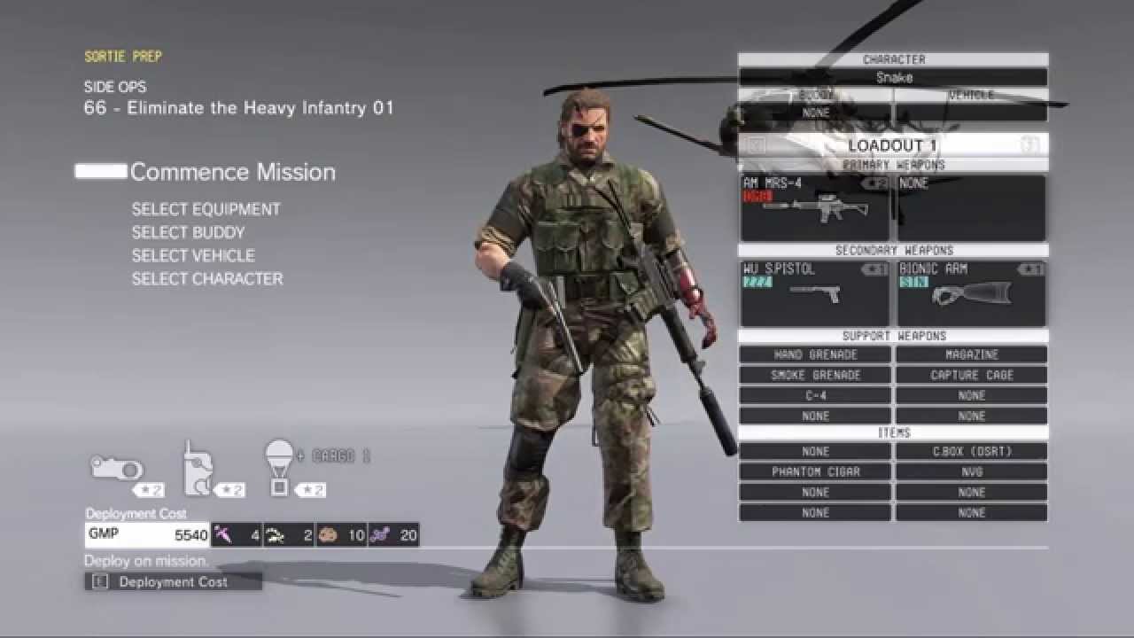 MGS V: The Phantom Pain OST - Sortie Prep