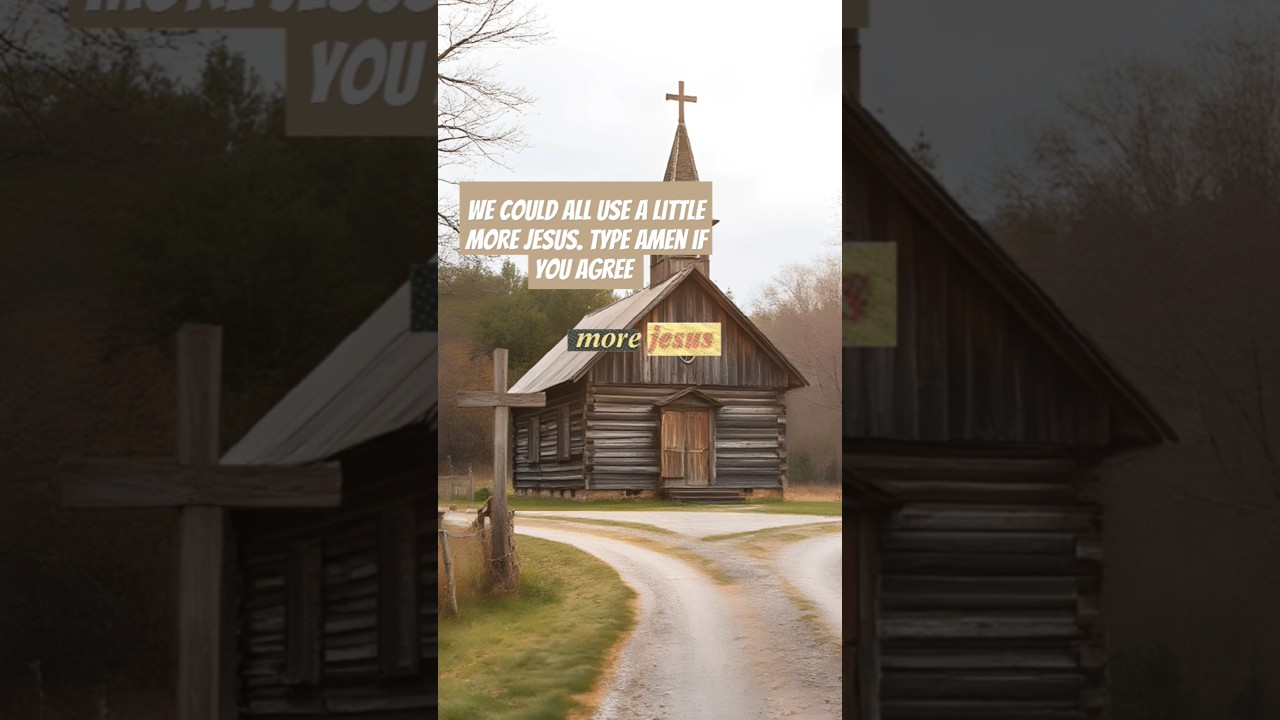 We could All use a little more Jesus #christiancountrymusic